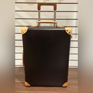 Globe Trotter Original 2 Wheels Suitcase Luxury Brown Cabin Carry-On Luggage